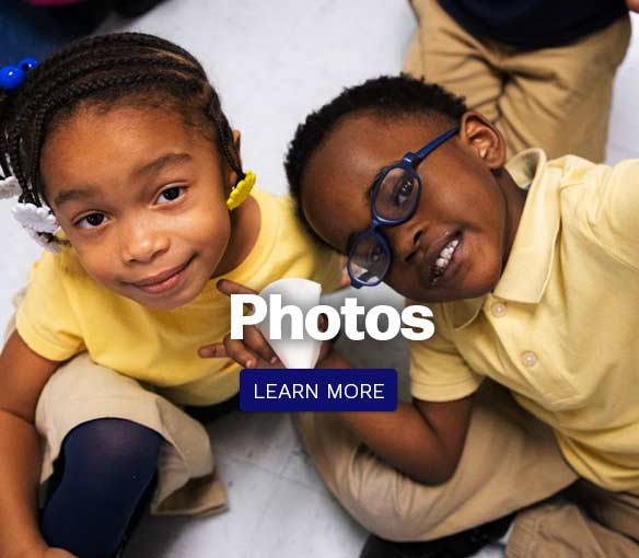 a photo of smiling students