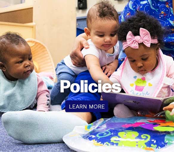 a photo of infants in a classroom